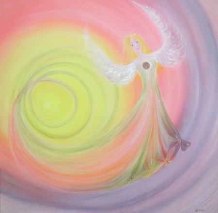 92 Anděl radosti, lásky a harmonie (růženín)